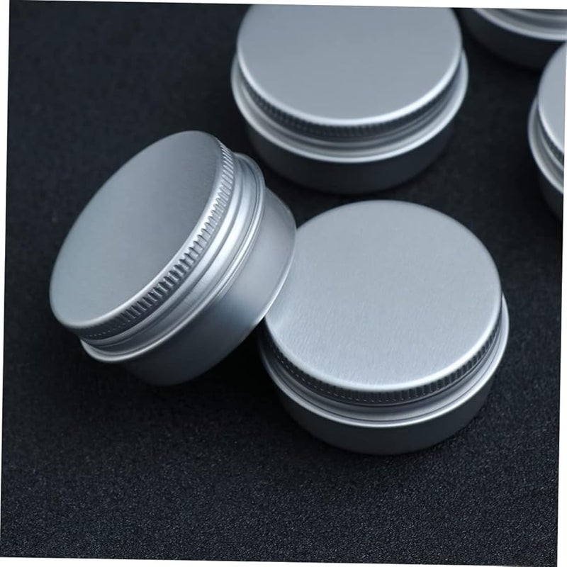 20 Pcs Aluminum Empty Makeup Storage Pots With Screw Lids Travel Jars - Image 4